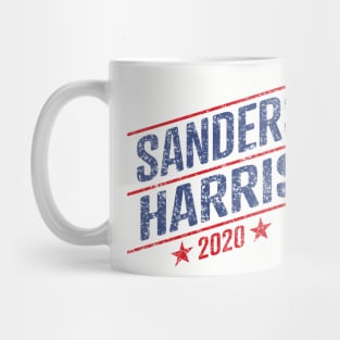 Bernie Sanders 2020 and Kamala Harris on the one ticket Mug